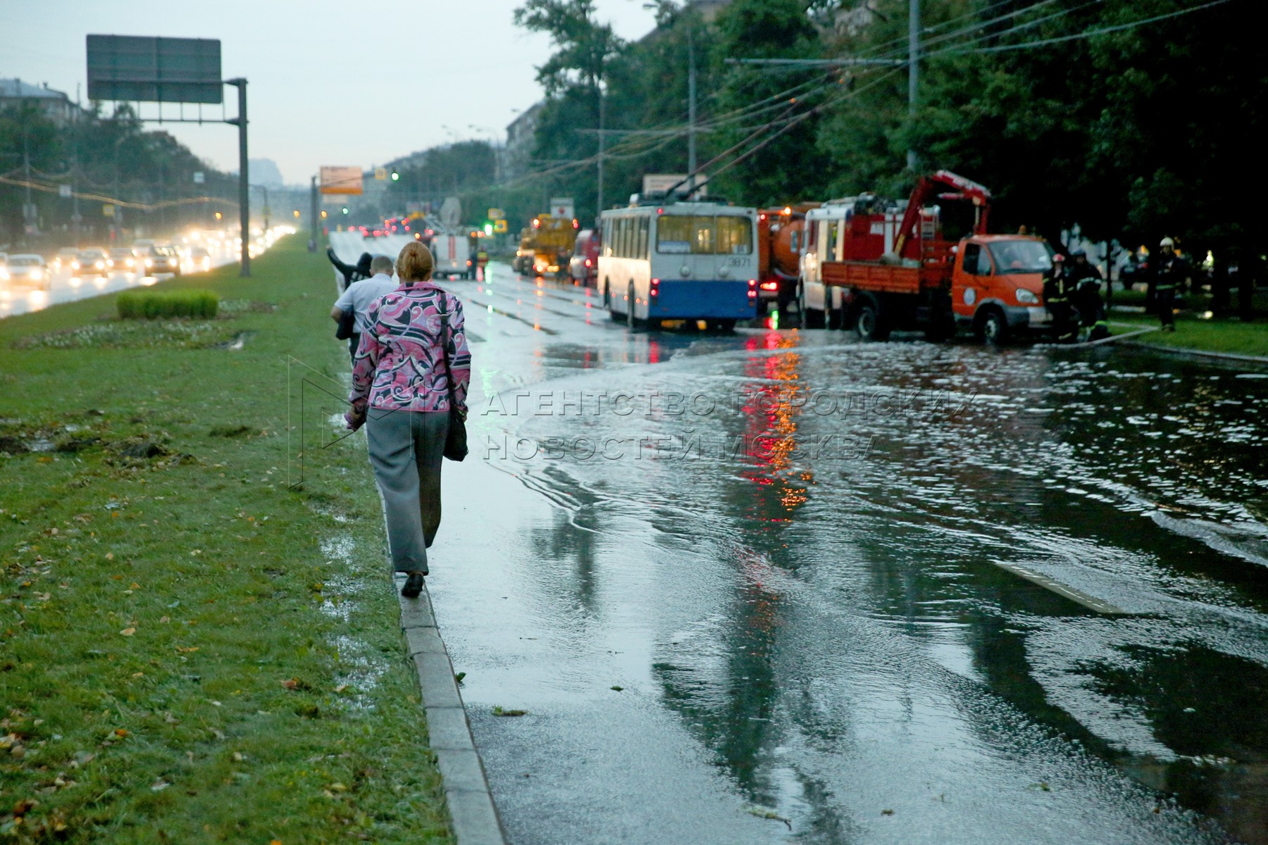 Двухмесячная норма осадков обрушится на Москву к концу апреля
